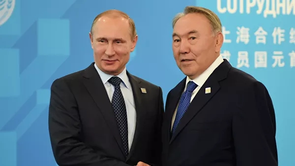 <br />
Путин обсудил с Назарбаевым его предстоящий визит в Москву и ситуацию в Сирии<br />
